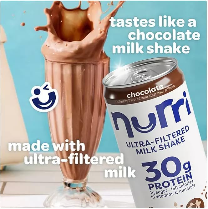 Amazon.com: Nurri Ultra Filtered Protein Milk Shake Variety Pack